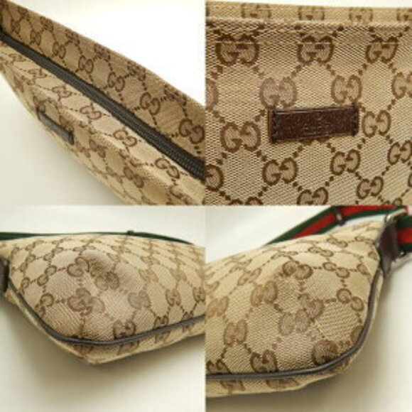 Gucci Sherry Line Shoulder Bag GG Canvas Brown - Picture 7 of 10